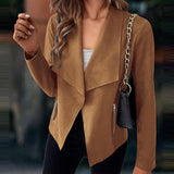 Chic Suede Coat for Effortless Style