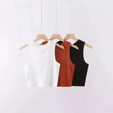 Sleeveless Knit Tank Tops for Women-1