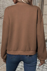 Black Leather Bomber Jacket