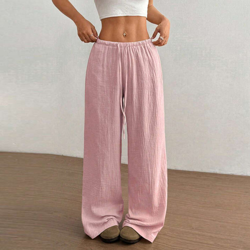 Plus Size Wide Leg Lounge Pants
