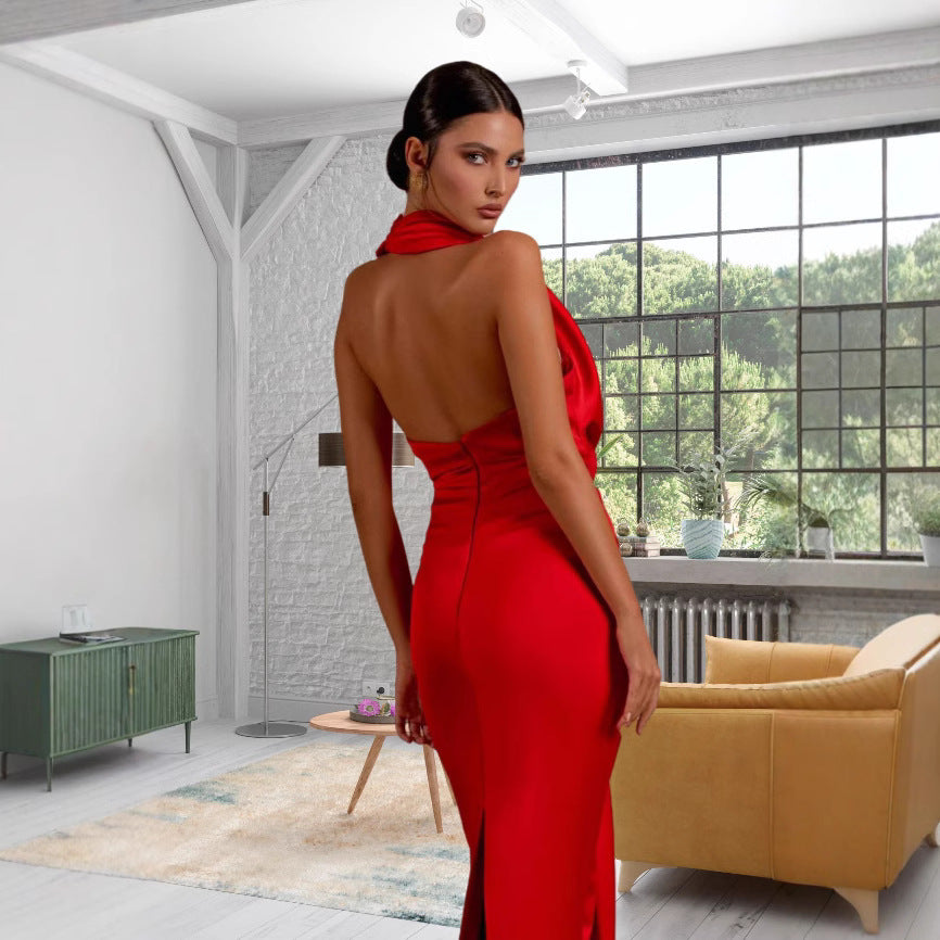 Red Evening Dress