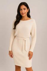 2st Suit vrouwen effen streep lange mouwen top en strakke jarretel rok mode herfst winter slanke kleding