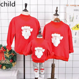 Children's Christmas sweater-Red A-5