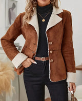 Chic Fur-Lined Cold-Proof Jacket