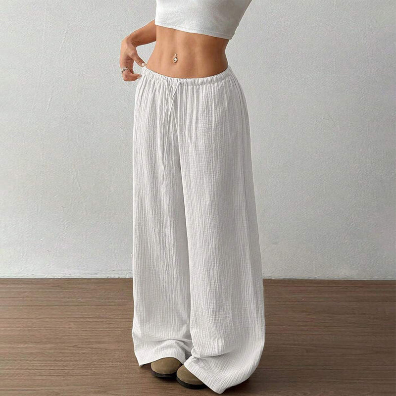 Plus Size Wide Leg Lounge Pants