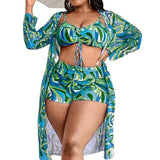 2024 New Plus Big Size Swimwear For Women Swimsuit Large-1