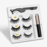 A Pair Of False Eyelashes With Magnets In Fashion-MixedG-36