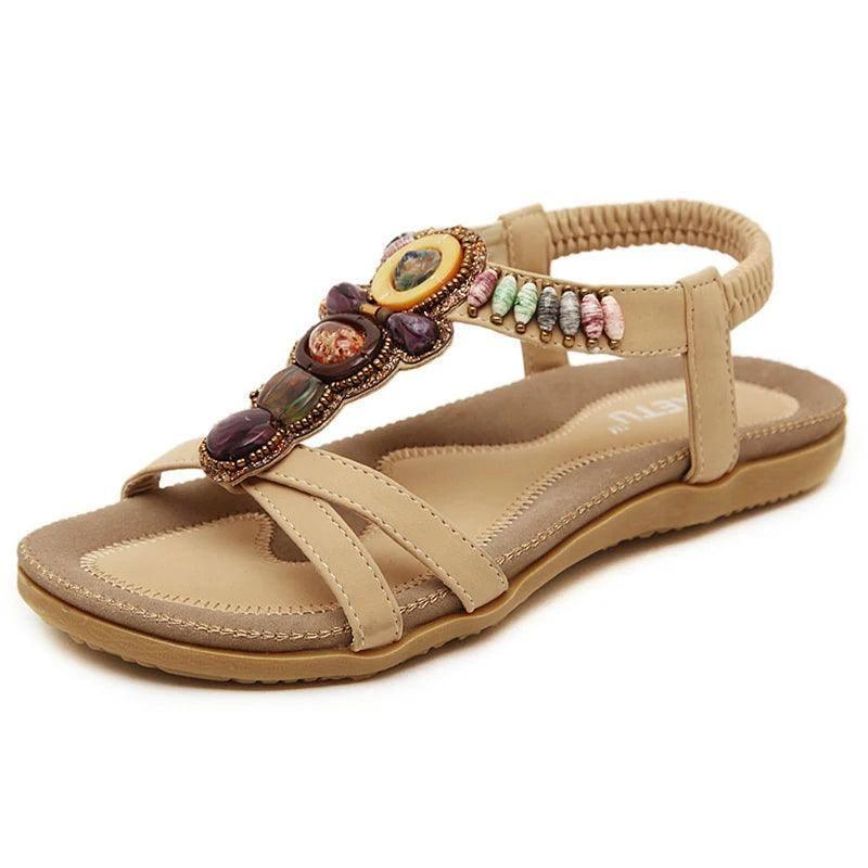 Beach Sandals Bohemian-apricot-1