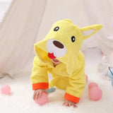 Cartoon Cute Animal Modeling Baby Bath Towels Baby Bathrobes-dog-16