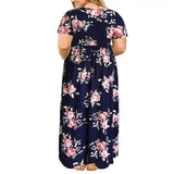 Chic Floral Maxi Dress for Summer Elegance-2