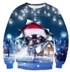 Christmas Round Neck Sweater Casual And Funny-3 Style-3