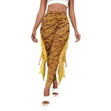 Colorful Little Mermaid Fin Mermaid Digital Print Hip Lift-B2421024-13