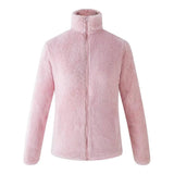 Coral fleece jacket-Pink-6