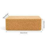 Cork Yoga Brick-Yellow-3