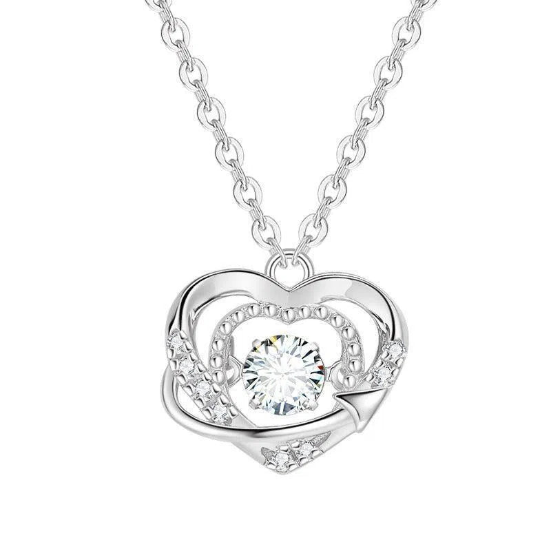 Heart Necklace S925 Sterling Silver-4