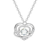 Heart Necklace S925 Sterling Silver-4