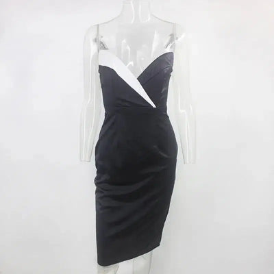 Elegant retro evening dress-4