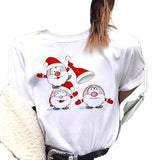 European And American Women's Clothing Merry Christmas Happy-1