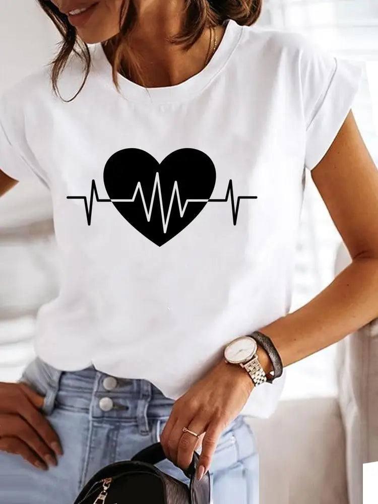 Fashion Love Summer Tee-MGQ29249-1