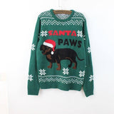 Green christmas sweater-Green-1