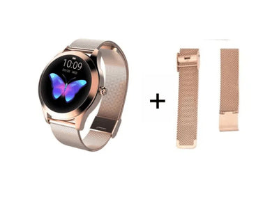 Heart Rate Monitoring Sports Step Smart Bracelet-Rose gold-17