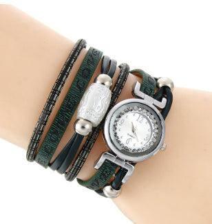 Ladies fashion watches-Green-10