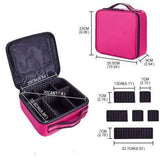 Large-capacity Multifunctional Portable Cosmetic Bag-Pink2layers-5