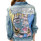 LOVEMI - Lovemi - Broken hole denim jacket