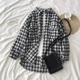 LOVEMI - Lovemi - Crescent City plaid woolen coat women