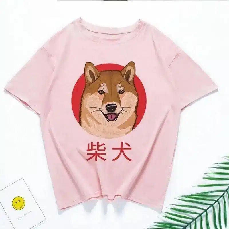 LOVEMI - Lovemi - Cute Shiba Inu print male and female couple