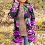 LOVEMI - Lovemi - Digital print cardigan jacket