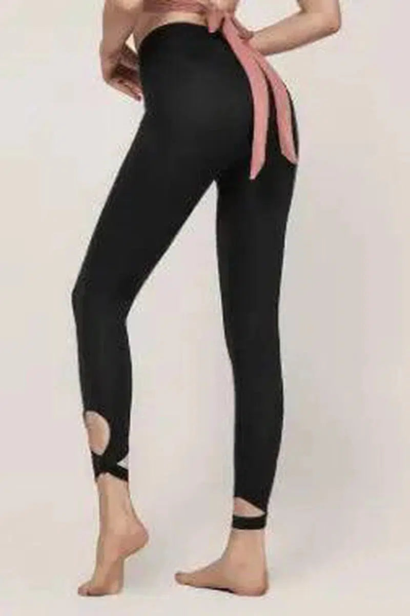 Fall and winter yoga suits-Black-3