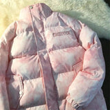 LOVEMI - Lovemi - Goddess Fan Li Collar Padded Jacket Women Wild