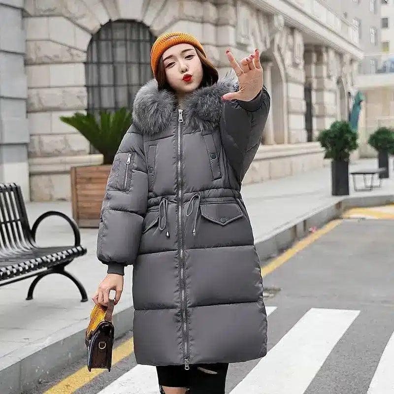 LOVEMI - Lovemi - Large Women's Medium Length Overcoat