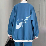 Men's casual jacket-Blue-3