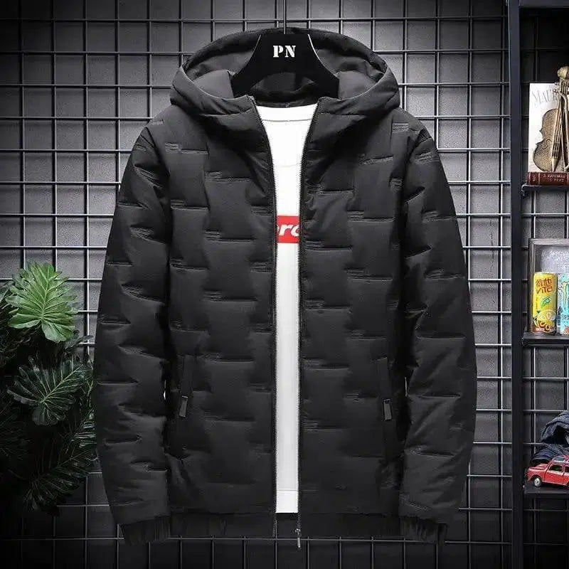 LOVEMI - Lovemi - Men's down cotton winter hooded padded jacket