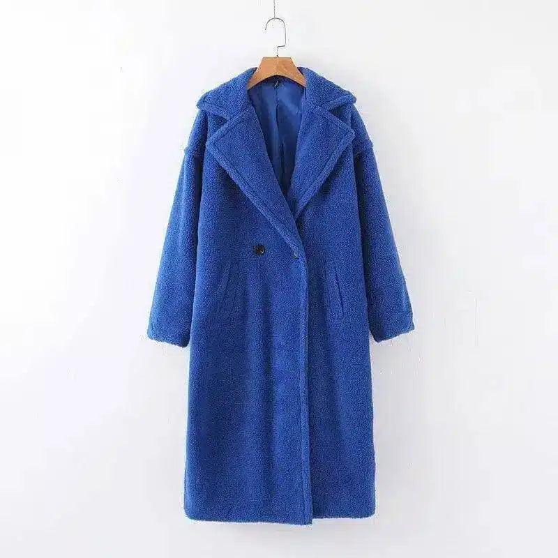 LOVEMI - Lovemi - Mid-length lamb fur coat trench coat