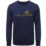 Printed pullover sweater-05Navy Blue-2