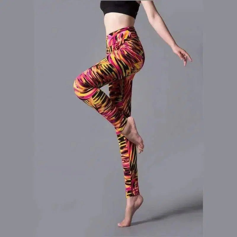 LOVEMI - Lovemi - Printed yoga leggings