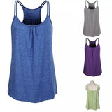 Women's Sleeveless Racerback Tank Top-1