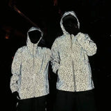 LOVEMI - Lovemi - Reflective lovers camouflage coat