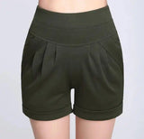 Shorts Chiffon Women Cotton Casual-2