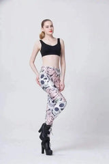 Skull leggings-Picture color-2