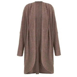 Warm Knit Cardigan with Open Front-1