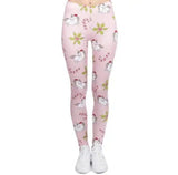 LOVEMI - Lovemi - Unicorn digital printing yoga hip high waist