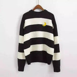 LOVEMI - Lovemi - Very Fairy Striped Sweater Knit Sweater