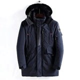 Winter Warm Jacket-Navy Blue-3