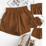 Women Comfortable casual relaxed shorts summer-1