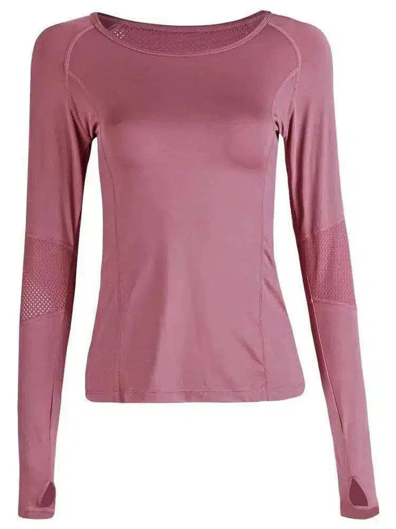 LOVEMI - Lovemi - Women'S Long-Sleeved Hollow Sexy Fitness Sports