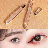 Magic Lashes Self-adhesive Liquid Eyeliner Pen Glue-free-Gold-4